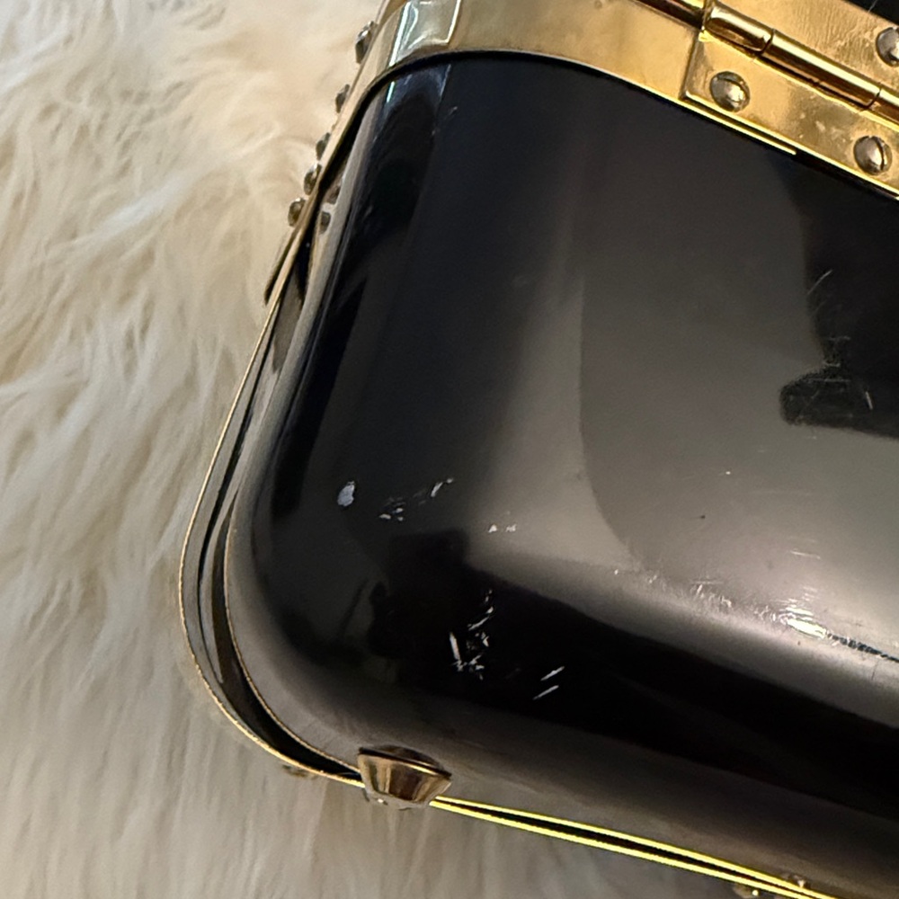 Baulotto Vintage Italian 1970s Black Purse🔥 - Picture 13 of 14